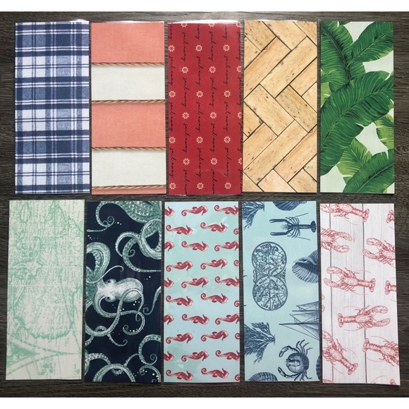 10 foil galaxy Laminated cash envelopes - Picture 2 of 2